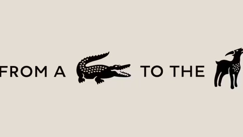 Lacoste cambia su icónico cocodrilo por una cabra
