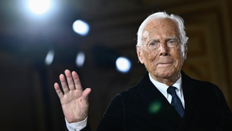 Giorgio Armani fallece a los 91 años: el adiós a una leyenda de la moda