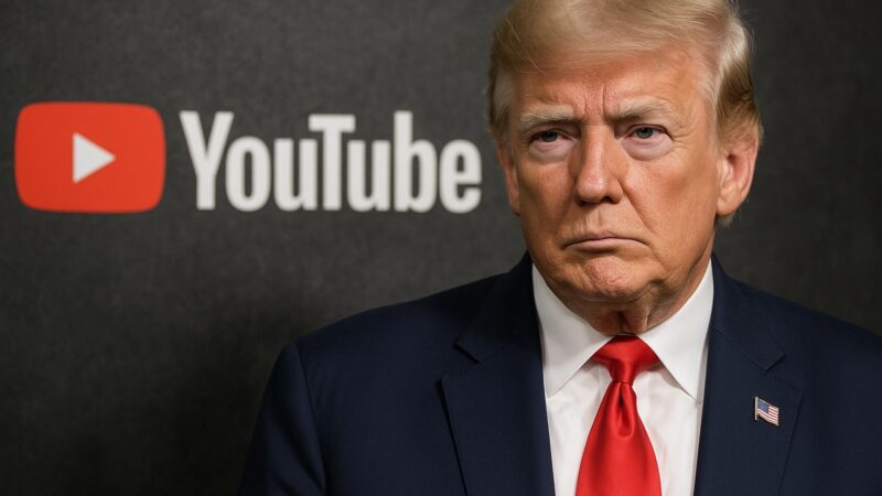YouTube pagará 24,5 millones de dólares para cerrar demanda por suspensión de la cuenta de Trump en 2021