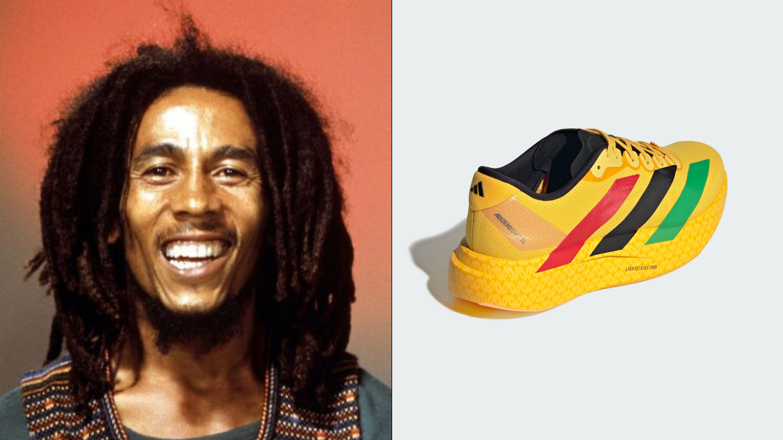Adidas lanzará las nuevas EVO SL inspiradas en Bob Marley: Un tributo legendario