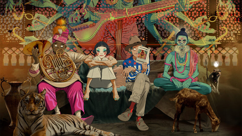 ¡Gorillaz está de vuelta! Estrenan «The Hardest Thing» y «Orange County» de su nuevo álbum ‘The Mountain’