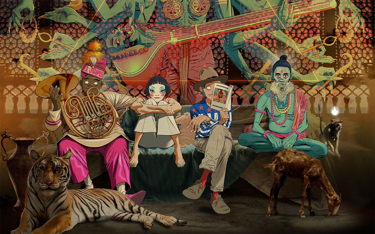 ¡Gorillaz está de vuelta! Estrenan «The Hardest Thing» y «Orange County» de su nuevo álbum ‘The Mountain’