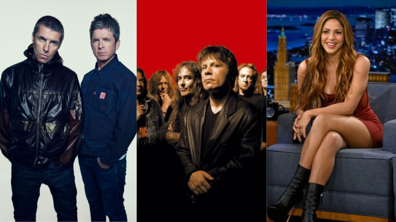 Nominados Salón de la Fama del Rock 2026: Iron Maide, Oasis y Shakira