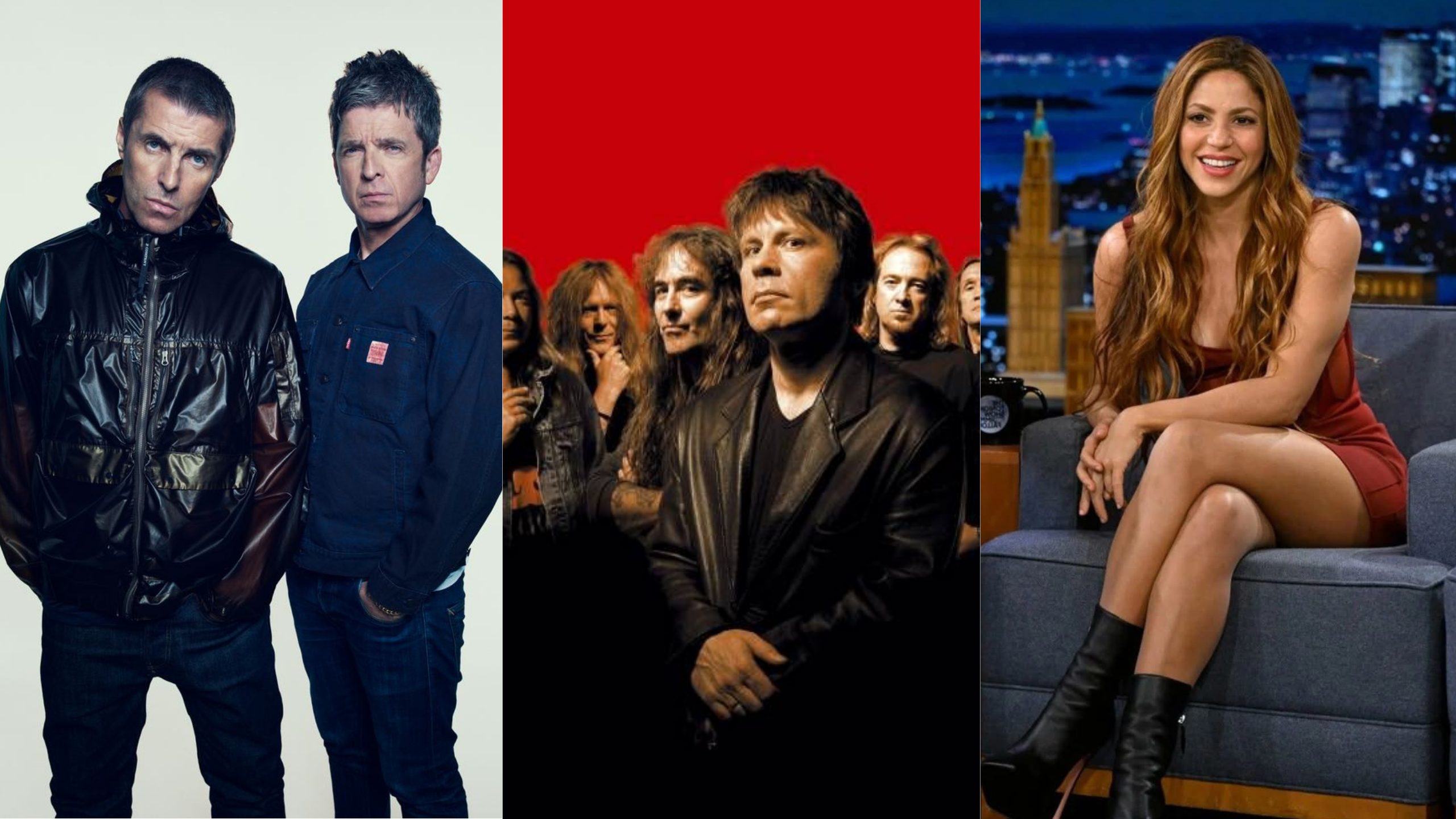 Nominados Salón de la Fama del Rock 2026: Iron Maide, Oasis y Shakira