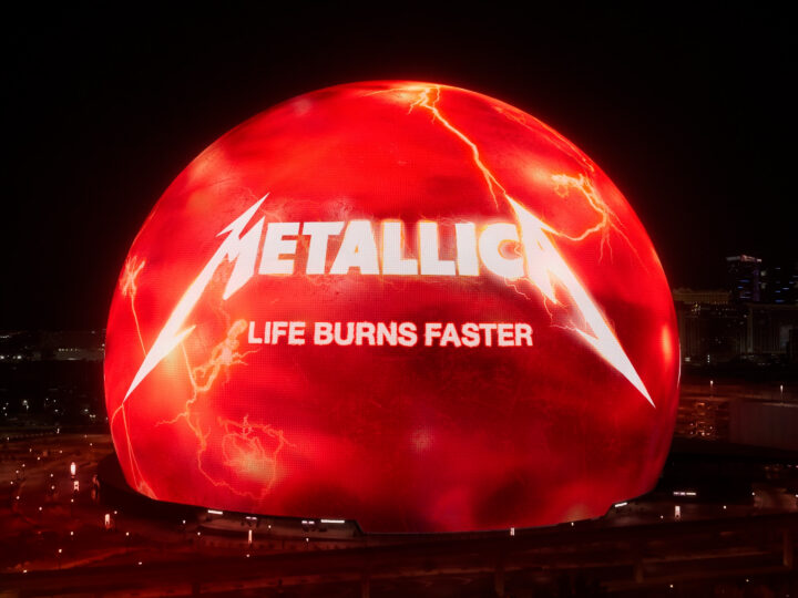 Metallica en Las Vegas Sphere: Anuncian residencia histórica «Life Burn Faster» para 2026